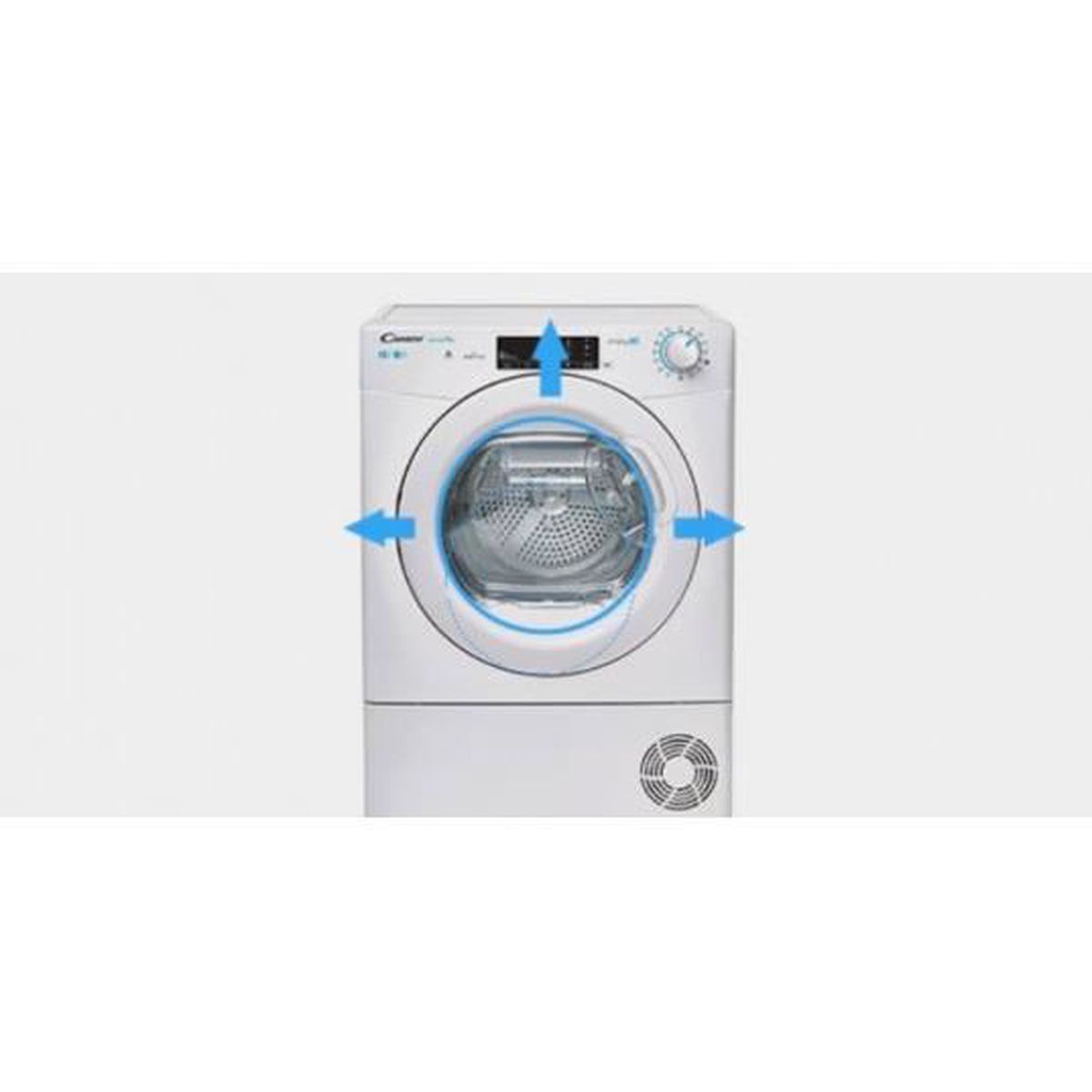 CANDY Sèche linge Condensation CSOEC10DG-S : : Gros