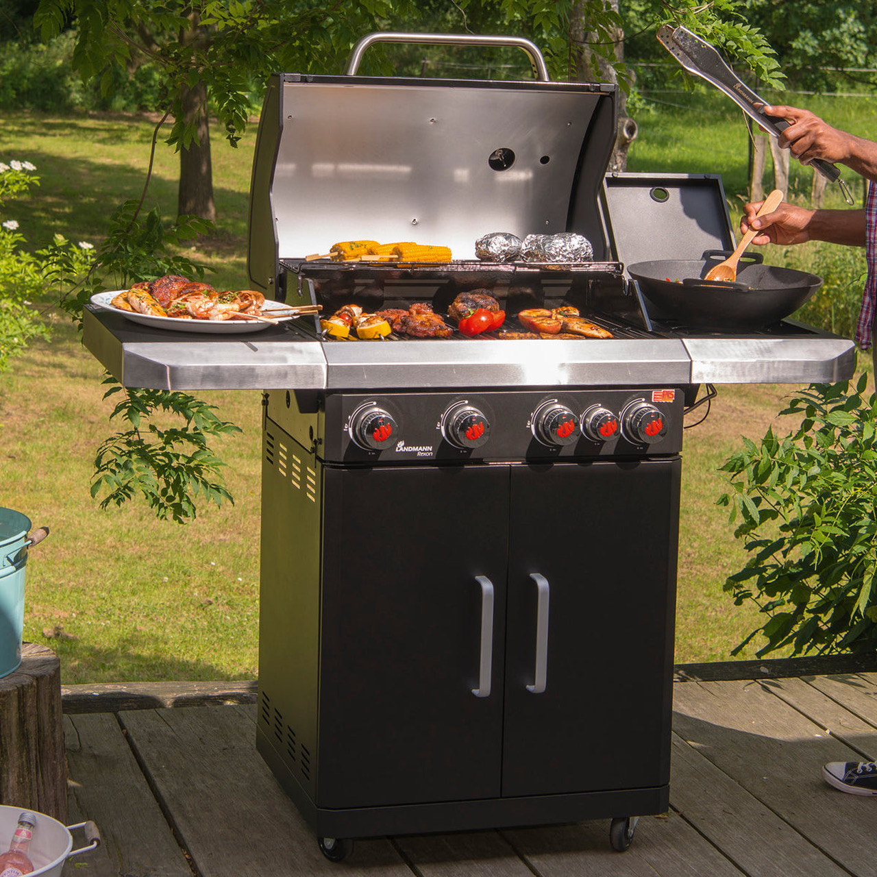 Barbecue gaz landmann deals